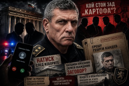 КОЙ СТОИ ЗАД &bdquo;КАРТОФА&ldquo;? СКАНДАЛ С НАТИСК И ЗАГОВОР СРЕЩУ ГЕОРГИ КАНДЕВ РАЗТРЕСЕ МВР