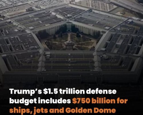 Предложеният от Тръмп бюджет за отбрана от 1,5 трилиона долара включва 750 милиарда за кораби, самолети и изграждането на &bdquo;Златния купол&ldquo;