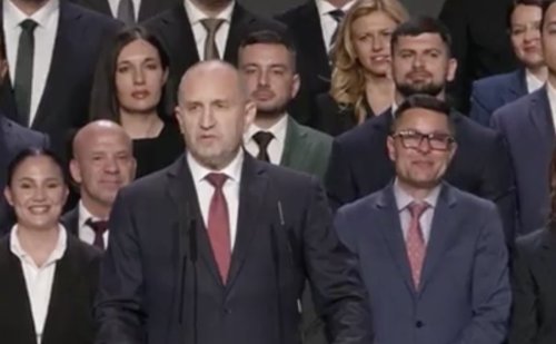 Румен Радев при закриване на кампанията: Никакви коалиции с ГЕРБ и ПП-ДБ, тъй като техният общ ментор е Делян Пеевски! (ВИДЕО)