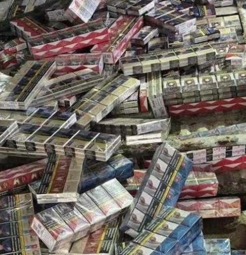 Удар на &bdquo;Капитан Андреево&ldquo;: иззеха 4 200 цигари без бандерол