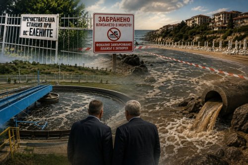 За мръсното море и за затворения плаж на Свети Влас дължим "благодарност" единствено на ВиК-Бургас и Община Несебър