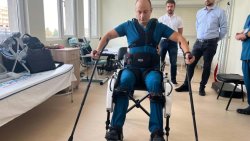 Първият в България робот за раздвижване на крака вече работи в МБАЛ-Хасково