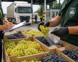 БАБХ спря близо 20 тона грозде от Турция заради пестициди над нормата